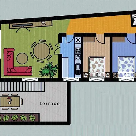 Krakovska Terraces Apartment *